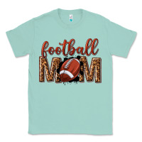 Seafoam football mom Classic Tee - texasbilliewilder