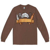 Chestnut customized chef tools Long Sleeve Tee - MaliasSmallBusiness