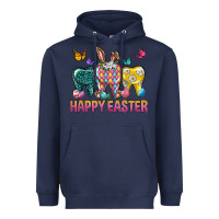 Navy happy easter dental Heavyweight Hoodie - Neo Western
