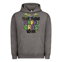 Pigment Tornado thick thighs mardi gras vibes Urban Hoodie - MaliasSmallBusiness