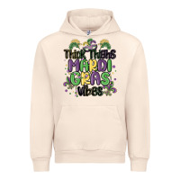 Sandshell thick thighs mardi gras vibes Urban Hoodie - MaliasSmallBusiness
