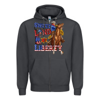 Smoke western sweet land of liberty 4th july billie wilder Zipper Hoodie - texasbilliewilder