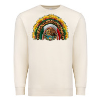 Sandshell mexico sunflower rainbow Premium Sweatshirt - HRA Design Shop