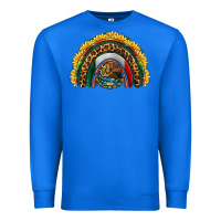True Royal mexico sunflower rainbow Premium Sweatshirt - HRA Design Shop