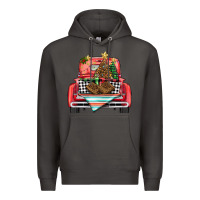 Smoke Christmas truck Premium Hoodie - BarkalooDesign
