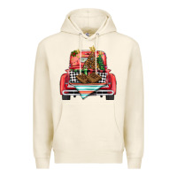 Tofu Christmas truck Premium Hoodie - BarkalooDesign