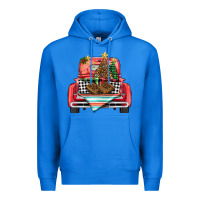 True Royal Christmas truck Premium Hoodie - BarkalooDesign