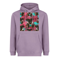 Lavender black sheep seamless pattern Heavyweight Hoodie - HRA Design Shop