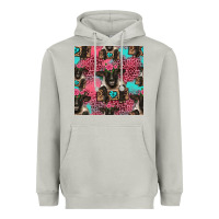 Moon Dust black sheep seamless pattern Heavyweight Hoodie - HRA Design Shop
