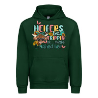 Forest Green heifers be trippin' Urban Hoodie - MaliasSmallBusiness