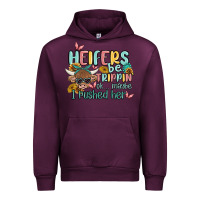 Mauve Wine heifers be trippin' Urban Hoodie - MaliasSmallBusiness