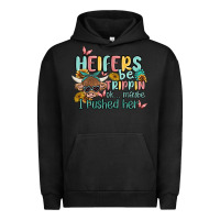 Pigment Black heifers be trippin' Urban Hoodie - MaliasSmallBusiness