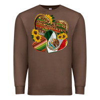 Chestnut mexico heart and sunflower Premium Sweatshirt - HRA Design Shop