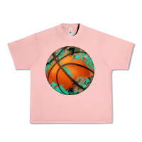Western Basketball Camouflage Glitter Pattern Urban Heavy Tee | Teevron