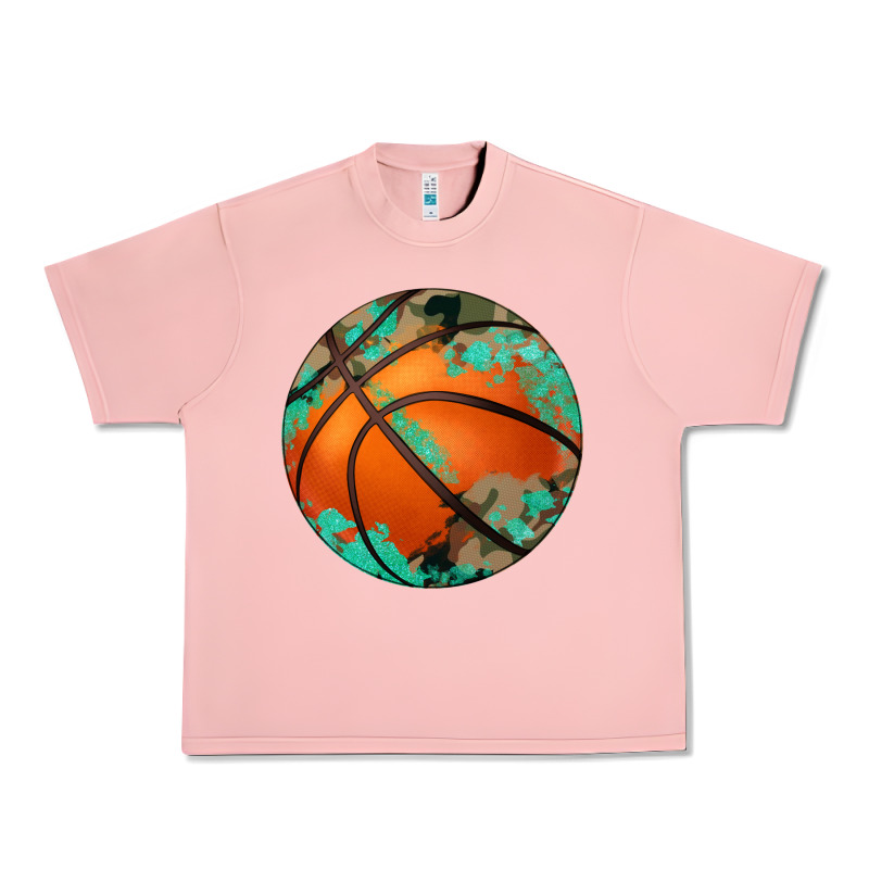 Western Basketball Camouflage Glitter Pattern Urban Heavy Tee by Artiststas | Teevron