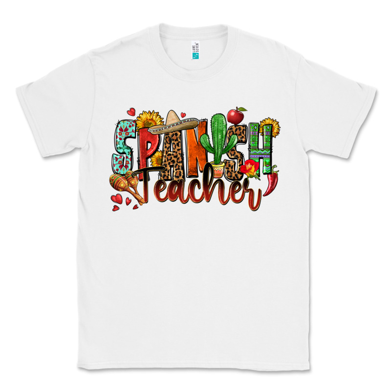 Spanish Teacher Classic Tee by Zillion Design Studio | Teevron