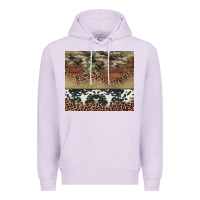 Lilac cowhide leopard camouflage Premium Hoodie - Jasminsmagicworld