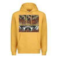 Mustard cowhide leopard camouflage Premium Hoodie - Jasminsmagicworld