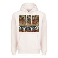 Pale Pink cowhide leopard camouflage Premium Hoodie - Jasminsmagicworld