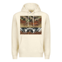 Sandshell cowhide leopard camouflage Premium Hoodie - Jasminsmagicworld
