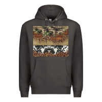 Smoke cowhide leopard camouflage Premium Hoodie - Jasminsmagicworld