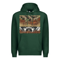 Sports Green cowhide leopard camouflage Premium Hoodie - Jasminsmagicworld