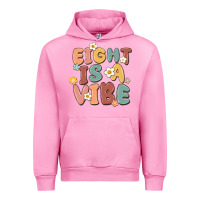 Fuchsia Pink eight is a vibe Urban Hoodie - MaliasSmallBusiness