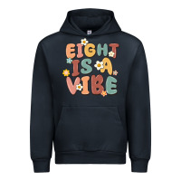 Navy eight is a vibe Urban Hoodie - MaliasSmallBusiness
