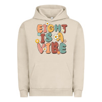 Pigment French Oak eight is a vibe Urban Hoodie - MaliasSmallBusiness