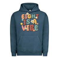 Pigment Midnight Navy eight is a vibe Urban Hoodie - MaliasSmallBusiness