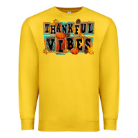 Lemon thankful vibes Premium Sweatshirt - FaDigitalArtStudio