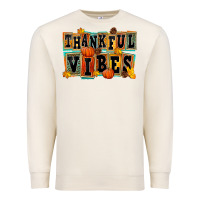 Sandshell thankful vibes Premium Sweatshirt - FaDigitalArtStudio