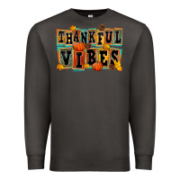 Smoke thankful vibes Premium Sweatshirt - FaDigitalArtStudio