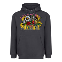 Smoke just a woman who loves her mechanic Heavyweight Hoodie - SublimationCraftShop