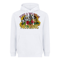White just a woman who loves her mechanic Heavyweight Hoodie - SublimationCraftShop