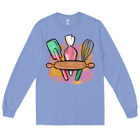 Colony Blue customized kitchen elements Long Sleeve Tee - MaliasSmallBusiness