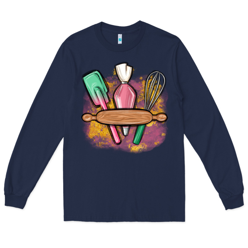 Customized Kitchen Elements Long Sleeve Tee by MaliasSmallBusiness | Teevron