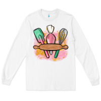 White customized kitchen elements Long Sleeve Tee - MaliasSmallBusiness