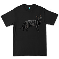 Black Bombay Cat Premium Tee - LillyAllenDesigns