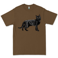 Cacao Bombay Cat Premium Tee - LillyAllenDesigns