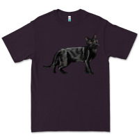 Plum Bombay Cat Premium Tee - LillyAllenDesigns