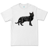 White Bombay Cat Premium Tee - LillyAllenDesigns