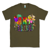 Army Green art teacher Classic Tee - Zillion Design Studio