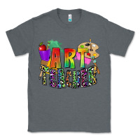 Charcoal Heather art teacher Classic Tee - Zillion Design Studio