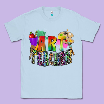 Art Teacher Classic Tee Designed By Zillion Design Studio