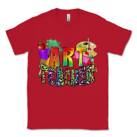 Red art teacher Classic Tee - Zillion Design Studio