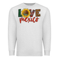 Oatmeal Heather love mexico Premium Sweatshirt - HRA Design Shop