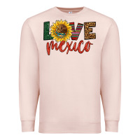 Pale Pink love mexico Premium Sweatshirt - HRA Design Shop