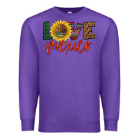 Purple love mexico Premium Sweatshirt - HRA Design Shop