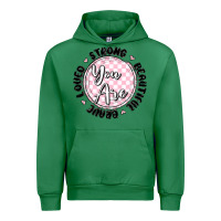 Emerald you are strong Urban Hoodie - MaliasSmallBusiness